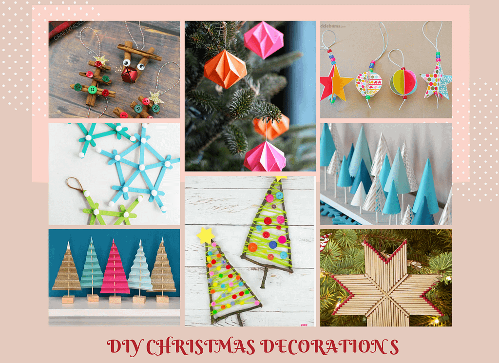 handmade christmas decorations DIY